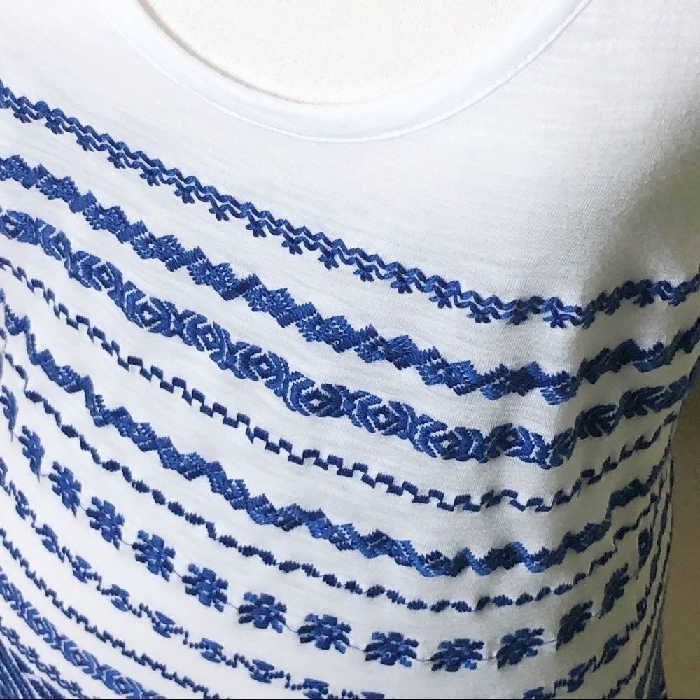 Sam Edelman | Embroidered Boho Raceback Ta… - Picture 4 of 5